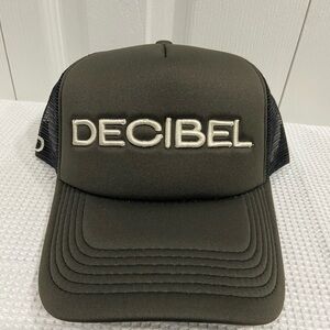 Decibel Energy Drink Trucker Hat NWOT
